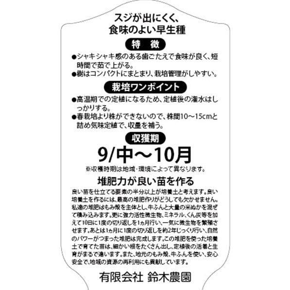 秋つるなしインゲン サクサク王子ネオ